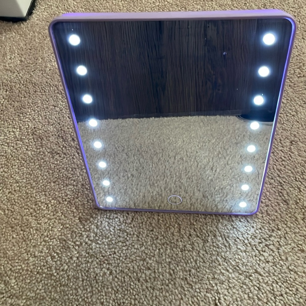 Purple LED Vanity Mirror - Picture 4 of 6